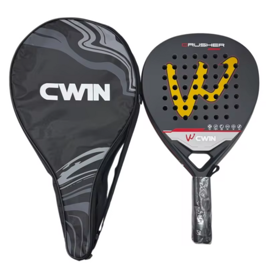 Raquette de padel CWIN Crusher – vue détaillée du tamis