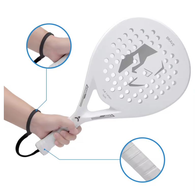 Raquette de padel BRAVE Full Carbon Soft – vue d'ensemble