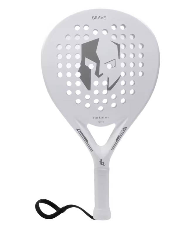 Raquette de padel BRAVE Full Carbon Soft – vue du manche