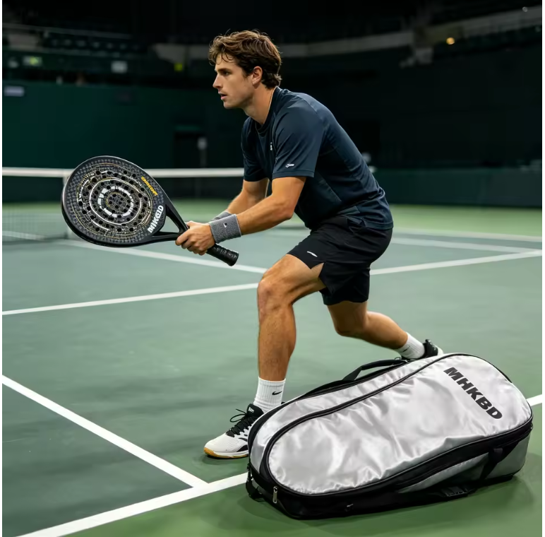 Raquette de padel MHKBD Defend X3 – vue de profil